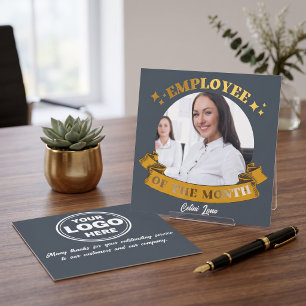 Personalized Employee of the Month With Photo Invitation