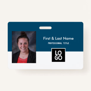 Personalized Employee Photo ID Company Custom Badge
