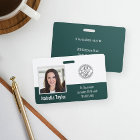 Personalized Employee Photo ID Company Security