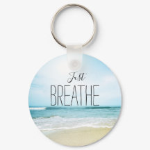 Personalized Encouragement Just Breathe Beach