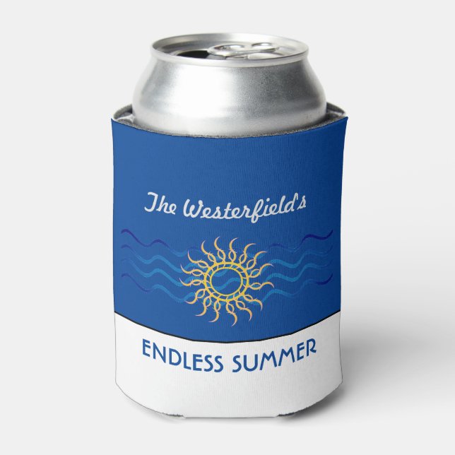 Personalized Endless Summer Can Cooler (Can Front)