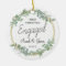 Personalized Engaged Ornament- Engagement Ornament