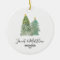 Personalized Engagement Christmas Gift Ornament
