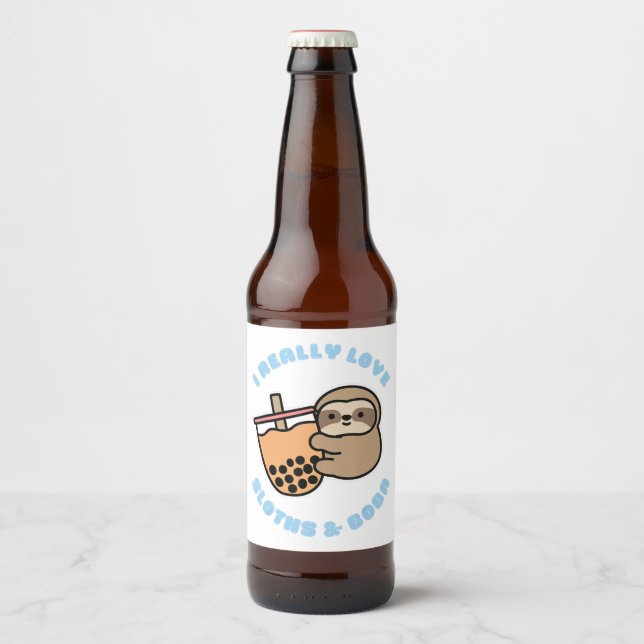 Personalized Engagement Gift * Wedding Gift * Beer Bottle Label (Front)