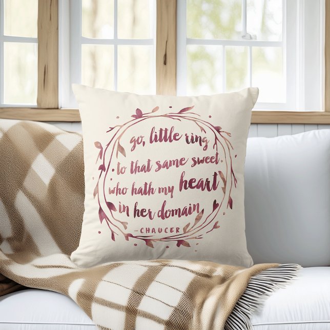 Personalized Engagement Keepsake Pillow (Creator Uploaded)