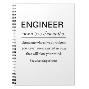 Personalized Engineer Definition Notebook