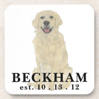 Personalized English Golden Retriever Dog 