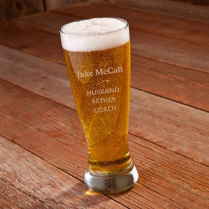 Personalized Engraved 22 oz. Pilsner Glass