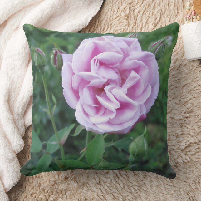 Personalized Enjoy Your Retirement Coworker Rose Throw Pillow (Blanket)