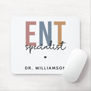 Personalized ENT Doctor ENT Specialist Mouse Pad