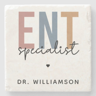 Personalized ENT Doctor ENT Specialist Stone Coaster