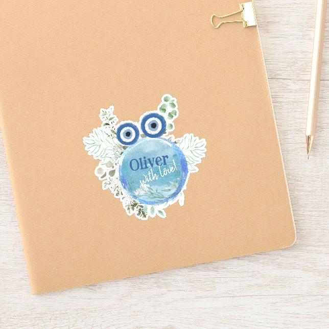 Personalized Envelop Seal Sticker (Notebook)