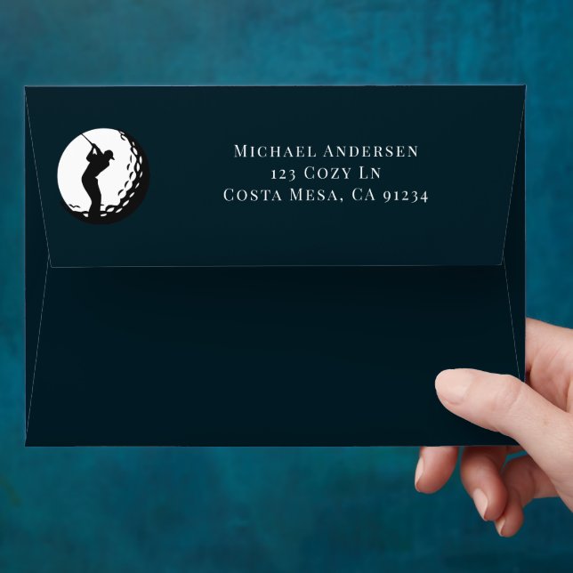 Personalized Envelope | Bachelor Golf Weekend (Hand)