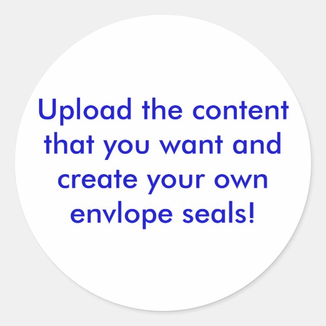 Personalized Envelope Seals (Front)