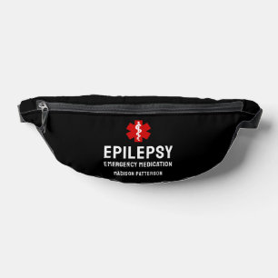 Personalized Epilepsy Emergency Essentials Fanny Pack