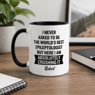 Personalized Epileptologist Mug