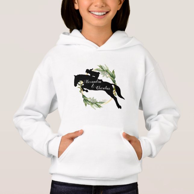 Personalized Equestrian Horse Riding Custom Name  (Front)