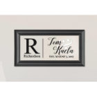 Personalized Established Family Sign 11x21