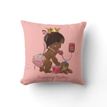 Personalized Ethnic Princess on Phone Teddy Bear