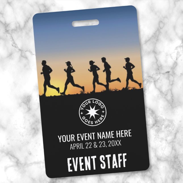 Personalized Event Staff Badge (Event Staff Badge )