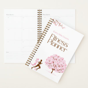 Personalized 'Every Mile Counts' Runner Gifts Planner
