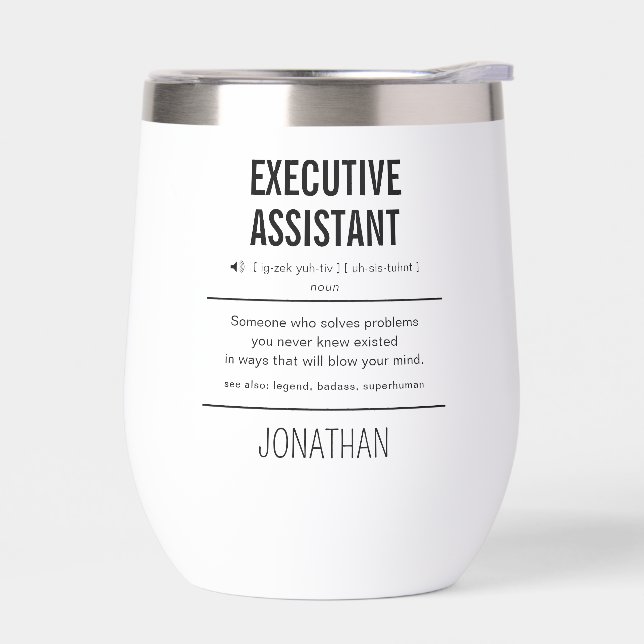 Personalized Executive Assistant Funny (Left)