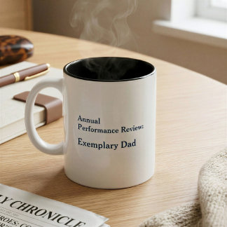 Personalized Exemplary Dad Performance Mug