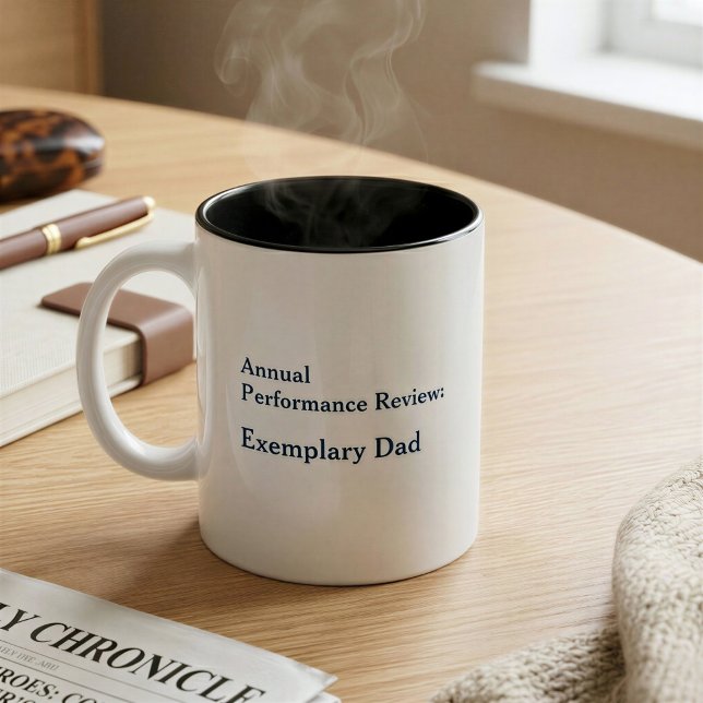 Personalized Exemplary Dad Performance Mug (Creator Uploaded)