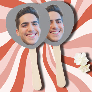 Personalized Face Birthday Favours Bachelor Party Hand Fan