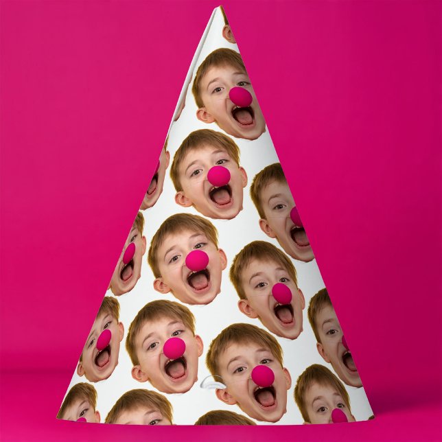 Personalized Face Cut Birthday Party Hat (Creator Uploaded)