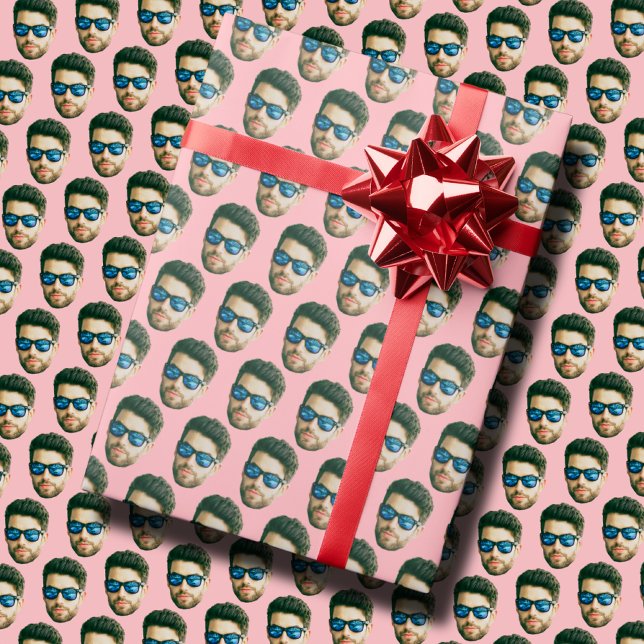 Personalized Face Head Wrapping Paper (Creator Uploaded)