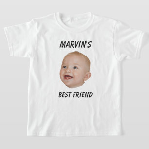 Personalized Face Kids Boys Girls Birthday Party T-Shirt