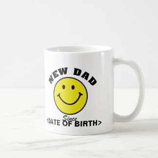 Personalized Face New Dad Coffee Mug