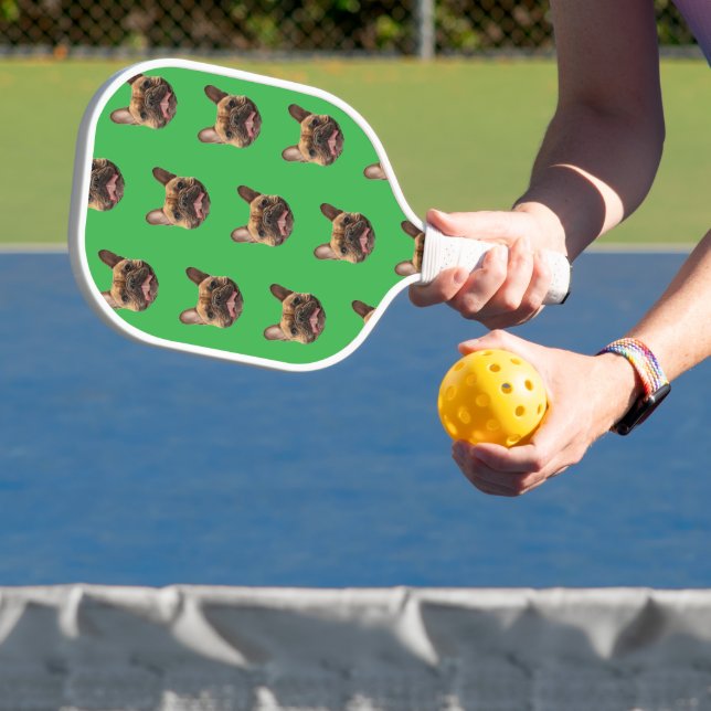 Personalized Face Pet Lovers Owners Customized Dog Pickleball Paddle (Insitu)