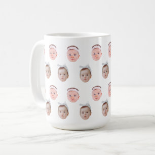Personalized Face Photo, Custom Mug Face, Dad Mom 