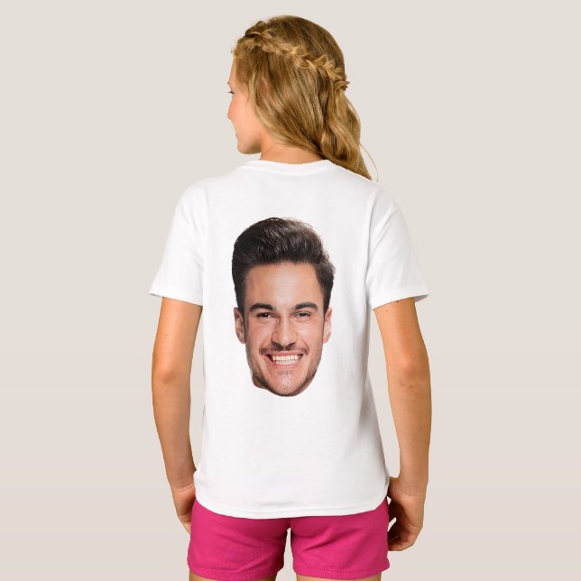 Personalized Face T-Shirt (Back Full)