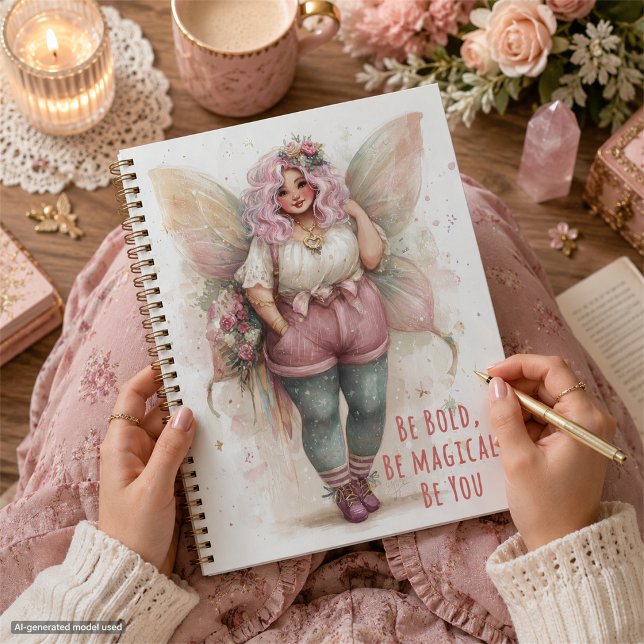 Personalized Fairy Art Journal – Be Bold Be You (Creator Uploaded)