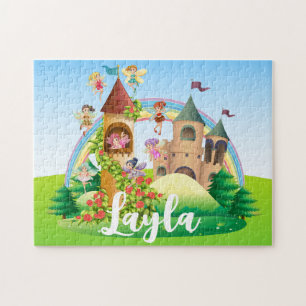 Personalized Fairy Child Name Puzzle