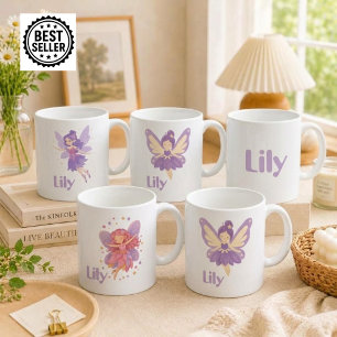 personalized fairy mug  girls