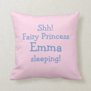 Personalized Fairy Throw Pillow
