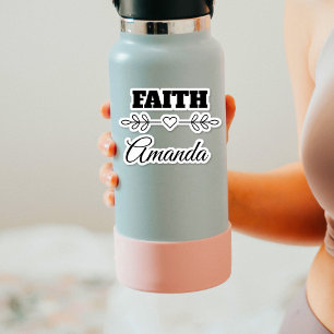 Personalized Faith Heart Christian