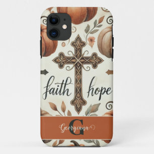 Personalized Faith & Hope Christian Halloween iPhone 11 Case