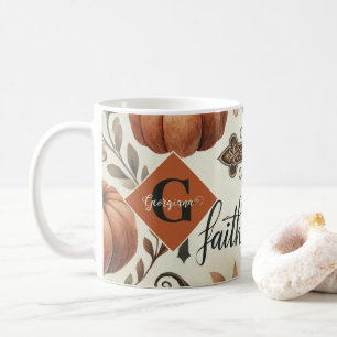 Personalized Faith & Hope Christian Halloween Coffee Mug