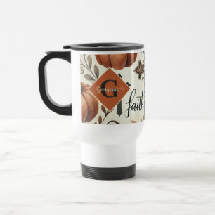 Personalized Faith & Hope Christian Halloween Travel Mug