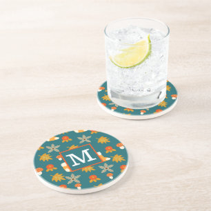 Personalized Fall Coaster