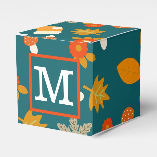 Personalized Fall Favour Box (Front Side)