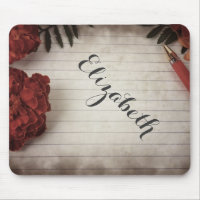 Personalized Fall Floral Design with Pen and Paper