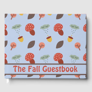Personalized Fall Guest Book