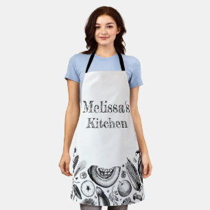 Personalized Fall Harvest Apron