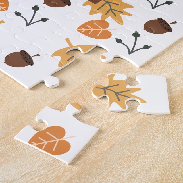 Personalized Fall Jigsaw Puzzle (Side)